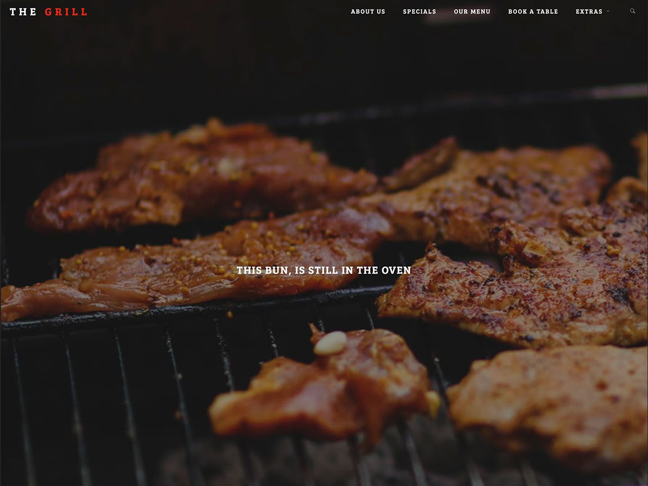 TheGrill-餐厅网站模板