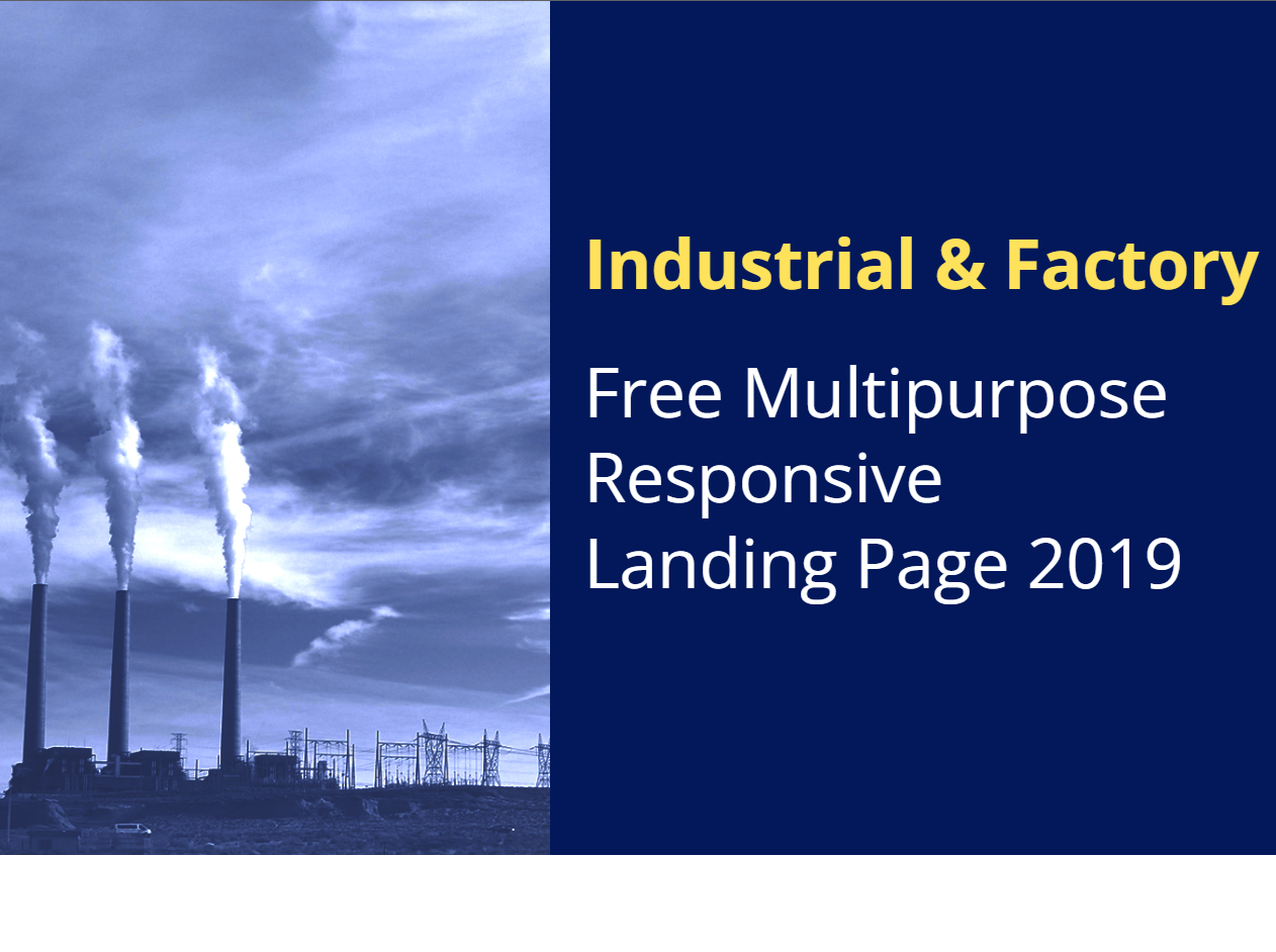 Industrial 工业网站模板