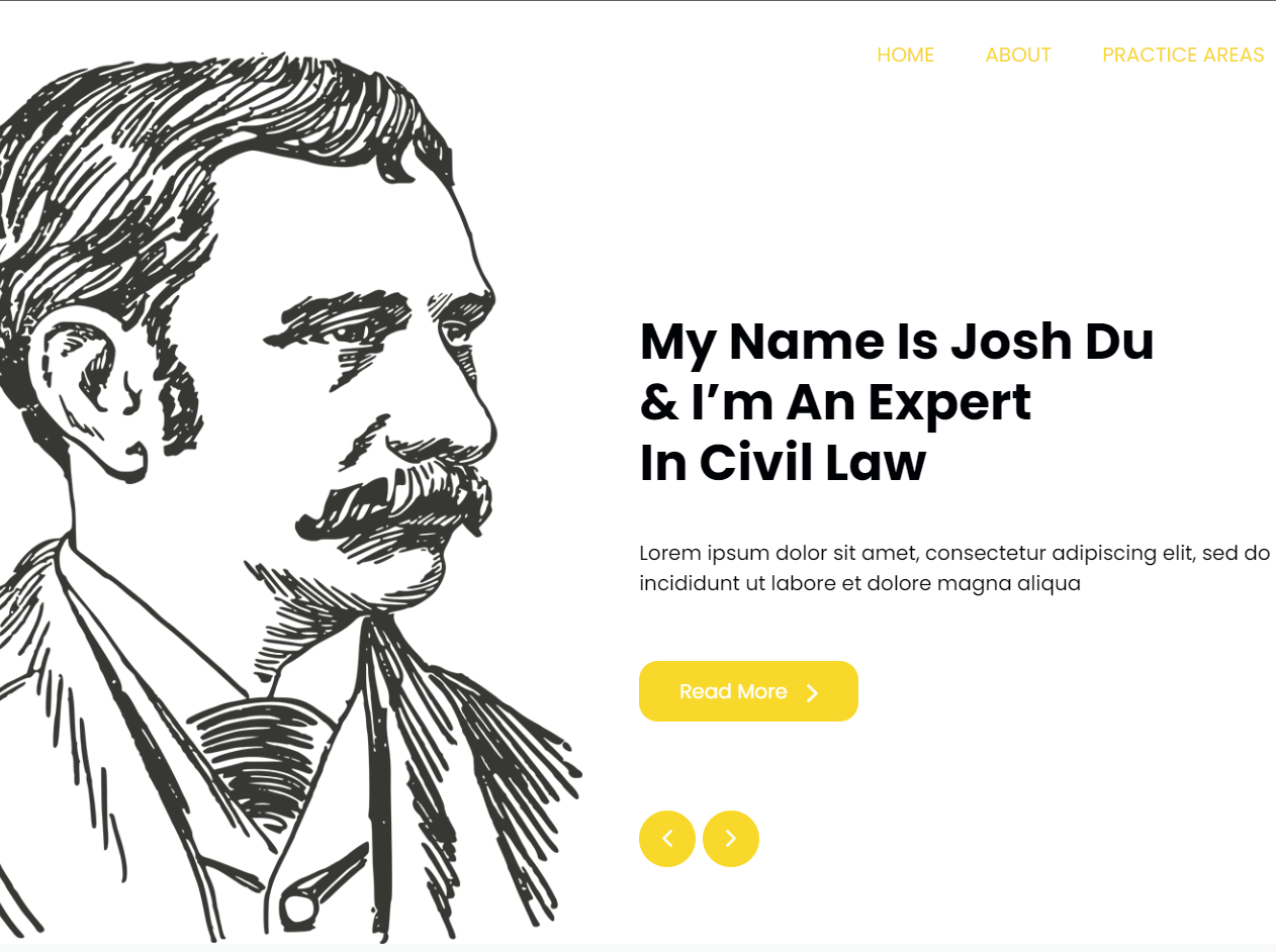 JD 专业律师个人网站模板